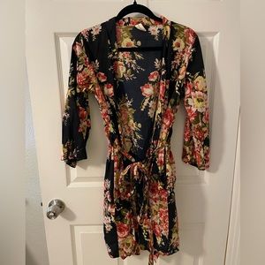 Lightweight Floral robe